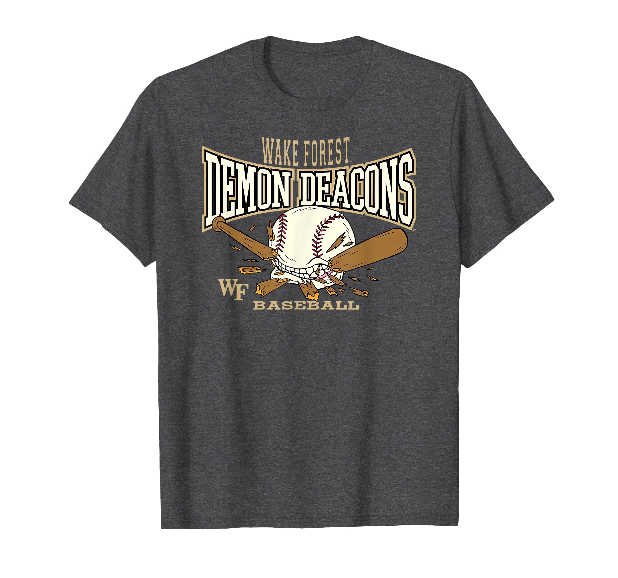 Wake Forest Demon Deacons Baseball T-Shirt - Fun Novelty Design Unisex - T-Shirt, Sweatshirt, Hoodie