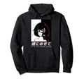 Japanese Aesthetic Vaporwave Waifu Hoodie - Minimalist Print for Adults - T-Shirt, Sweatshirt, Hoodie