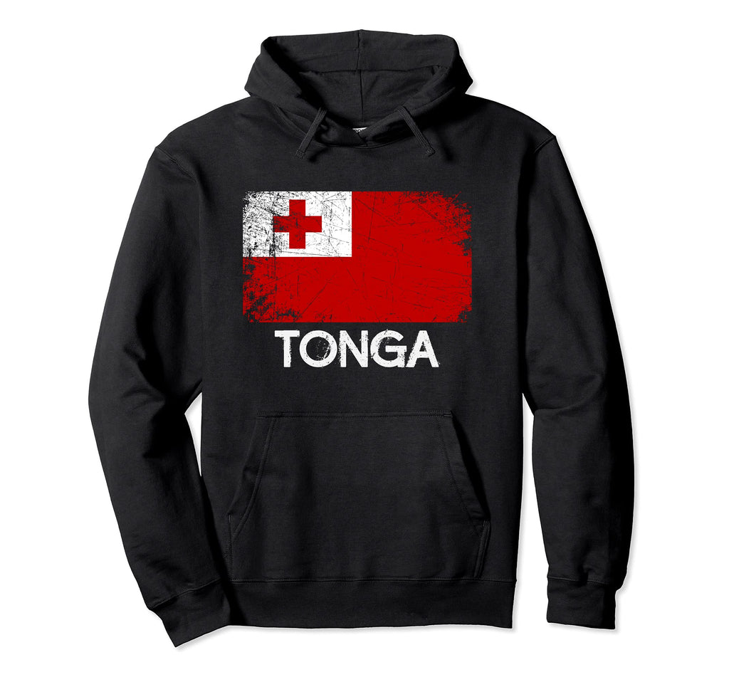 Tongan Flag Made Tonga Gift Hoodie - Custom Art Print Men Women - T-Shirt, Sweatshirt, Hoodie