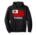 Tongan Flag Made Tonga Gift Hoodie - Custom Art Print Men Women - T-Shirt, Sweatshirt, Hoodie