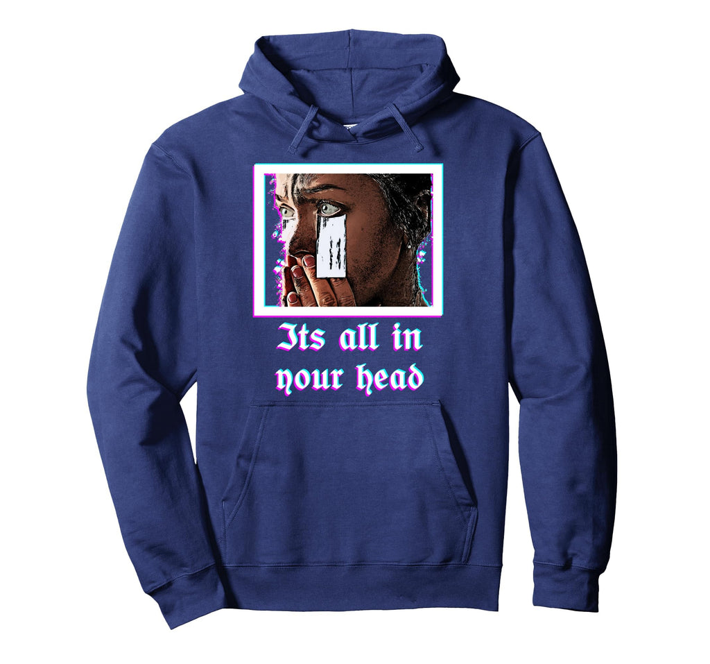 Tears Aesthetic Sad Vaporwave Hoodie - Unique Graphic Men Women - T-Shirt, Sweatshirt, Hoodie
