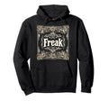 Freak Gothic Alt Grunge Hip Hop Y2K Hoodie - Fun Novelty Design for Adults - T-Shirt, Sweatshirt, Hoodie