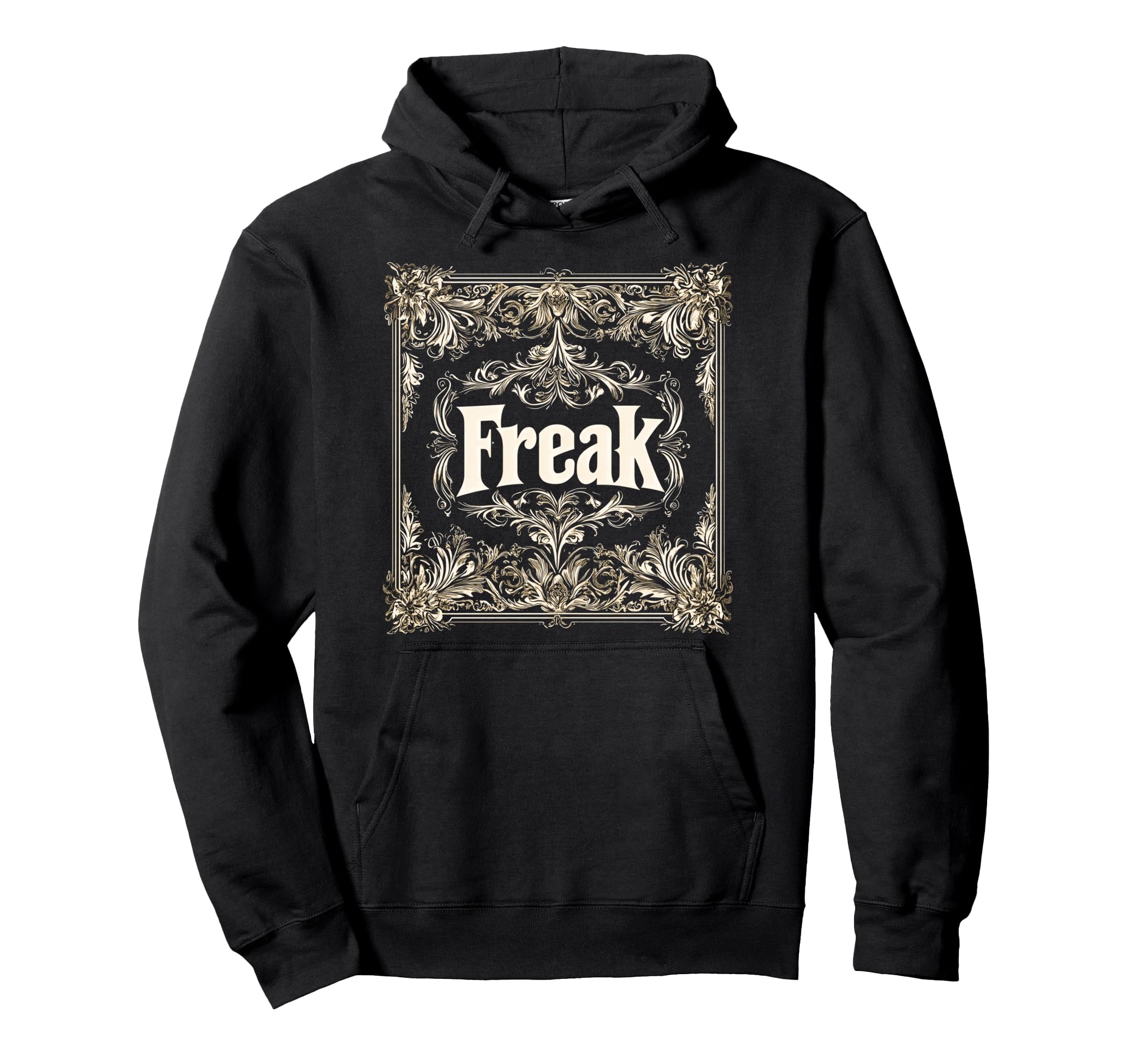Freak Gothic Alt Grunge Hip Hop Y2K Hoodie - Fun Novelty Design for Adults - T-Shirt, Sweatshirt, Hoodie
