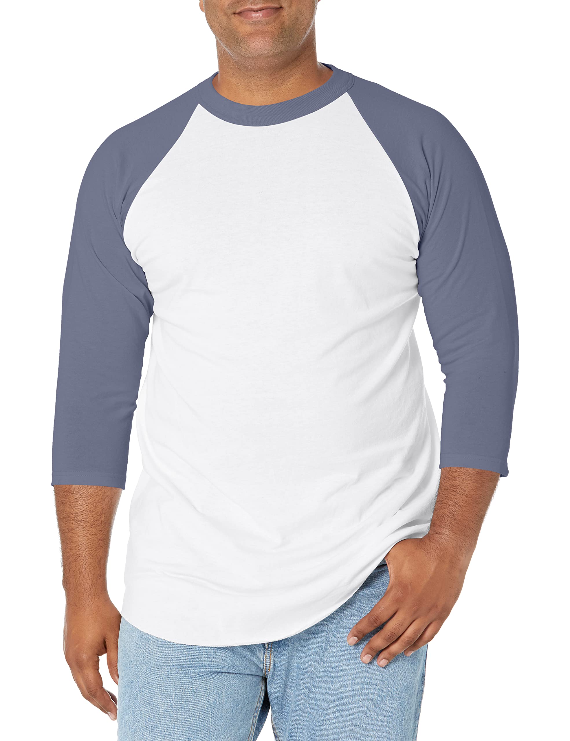 Soffe Mens Mens Baseball Jersey 3 4 Hoodie - Fun Novelty Design Men Women - T-Shirt, Sweatshirt, Hoodie