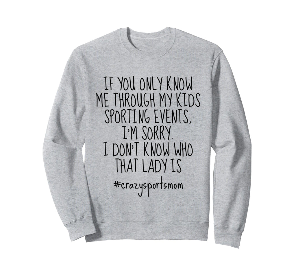Funny Sports Mom Football Basketball Sweatshirt - Unique Graphic Unisex - T-Shirt, Sweatshirt, Hoodie