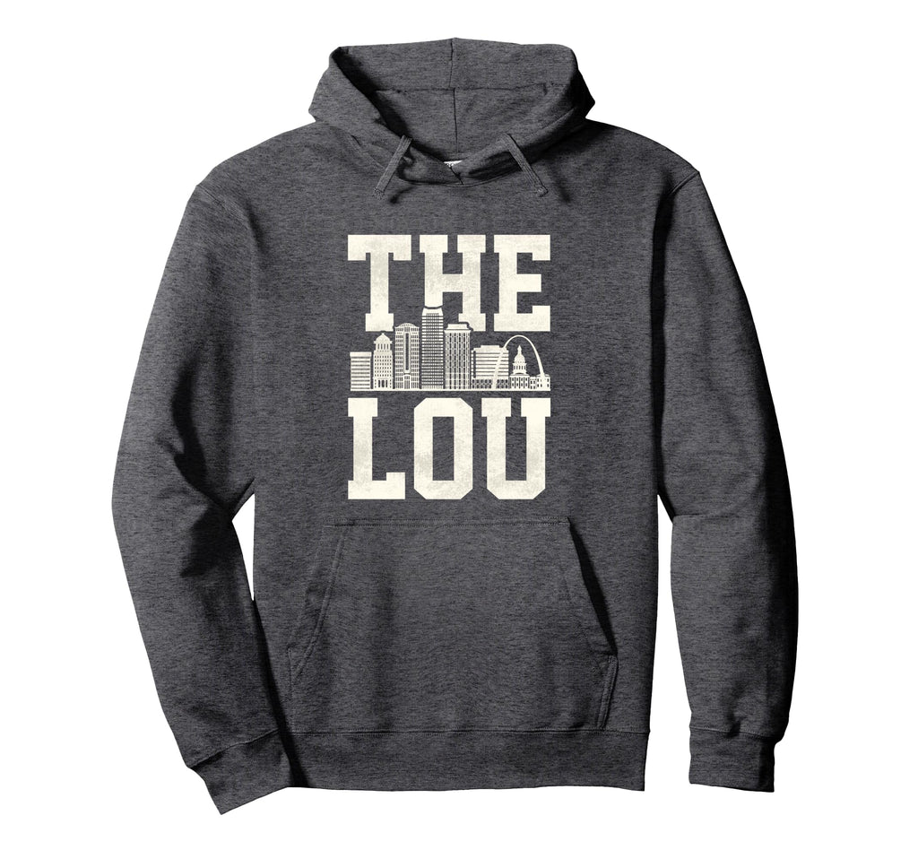 Lou Saint Louis Resident Pride Hoodie - Minimalist Print for Adults - T-Shirt, Sweatshirt, Hoodie