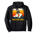 Roller Skating Theme Roller Skates Hoodie - Custom Art Print Men Women - T-Shirt, Sweatshirt, Hoodie