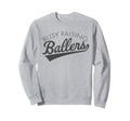 Busy Raising Ballers Baseball Mom Sweatshirt - Graphic Print Men Women - T-Shirt, Sweatshirt, Hoodie
