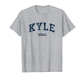 Kyle Texas Tx Varsity Sports Navy T-Shirt - Trendy Graphic Unisex - T-Shirt, Sweatshirt, Hoodie