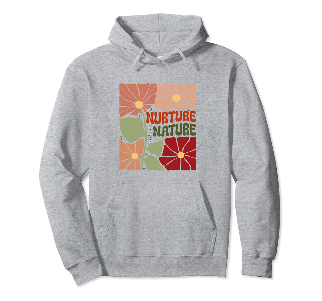 Boho Minimalistic Nature Lover Hoodie - Fun Novelty Design for Adults - T-Shirt, Sweatshirt, Hoodie