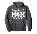 Soccer Baseball Mom Ballers Baseball Hoodie - Streetwear Style Unisex - T-Shirt, Sweatshirt, Hoodie