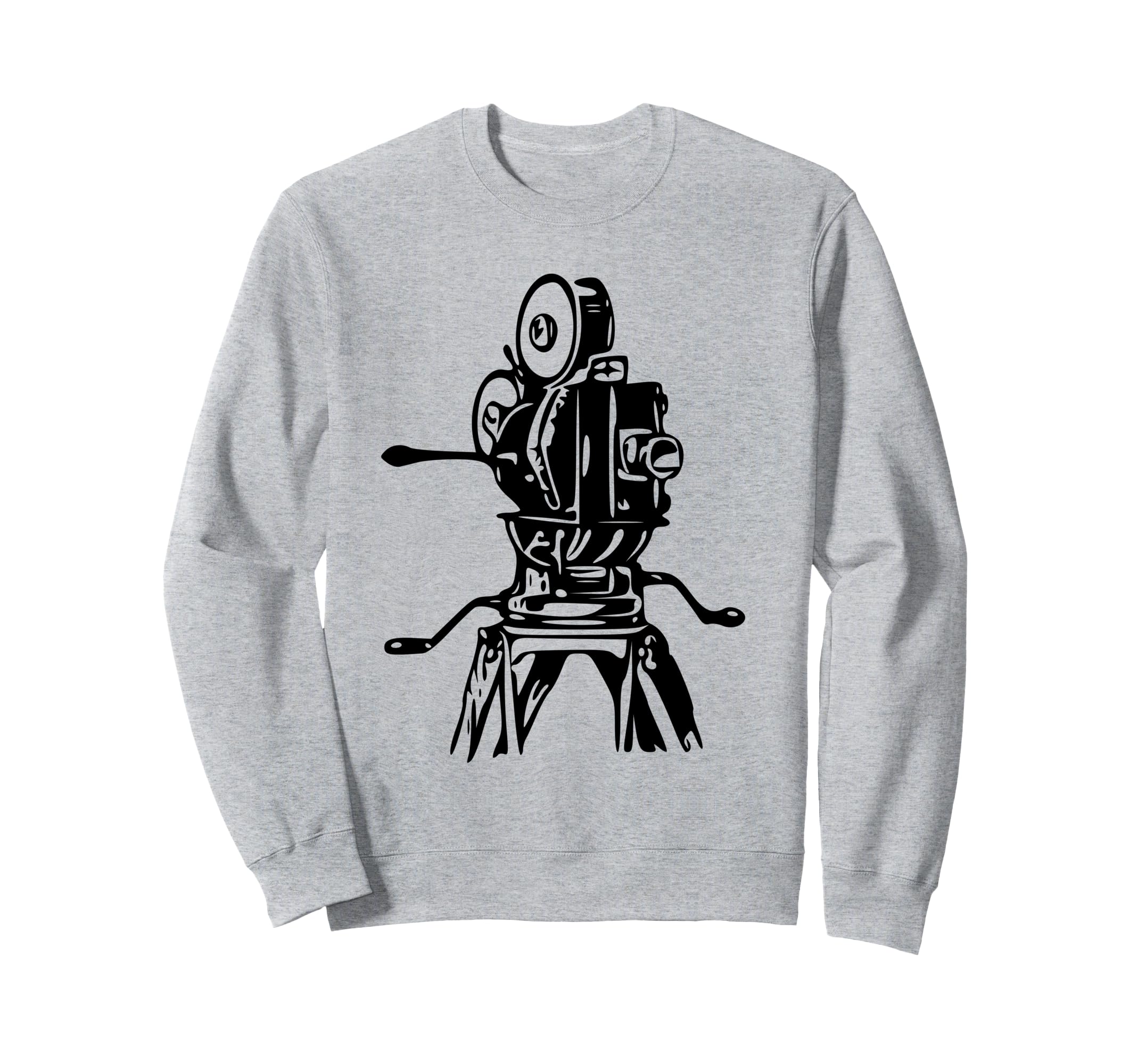 Camera Film Movie Logo Sweatshirt - Custom Art Print Unisex - T-Shirt, Sweatshirt, Hoodie