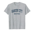 Garden City New York Ny Varsity Sports T-Shirt - Custom Art Print Unisex - T-Shirt, Sweatshirt, Hoodie