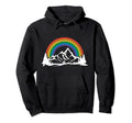 Gay Pride Hiking Camping Backpacking Hoodie - Custom Art Print Men Women - T-Shirt, Sweatshirt, Hoodie
