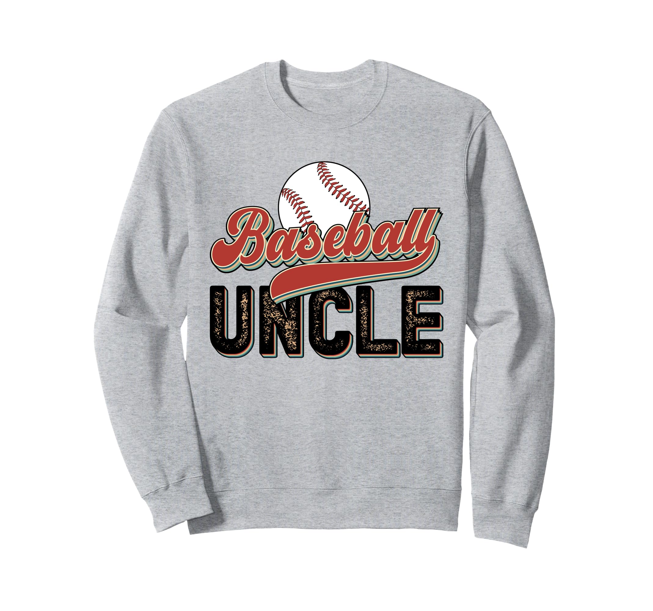Baseball Uncle Baseball Player Sweatshirt - Streetwear Style for Adults - T-Shirt, Sweatshirt, Hoodie