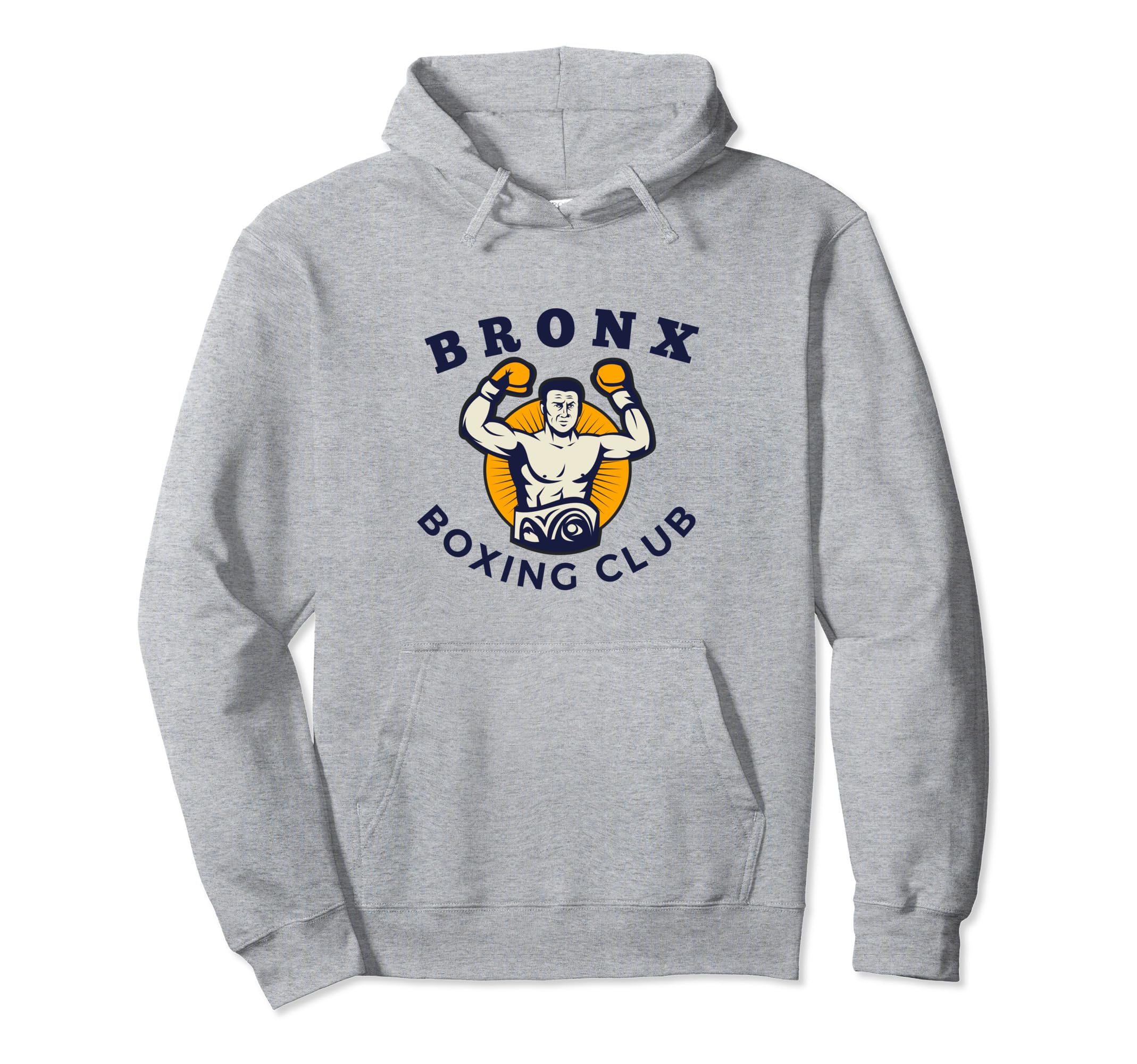 Bronx Boxing Club Distressed Boxer Hoodie - Streetwear Style Unisex - T-Shirt, Sweatshirt, Hoodie