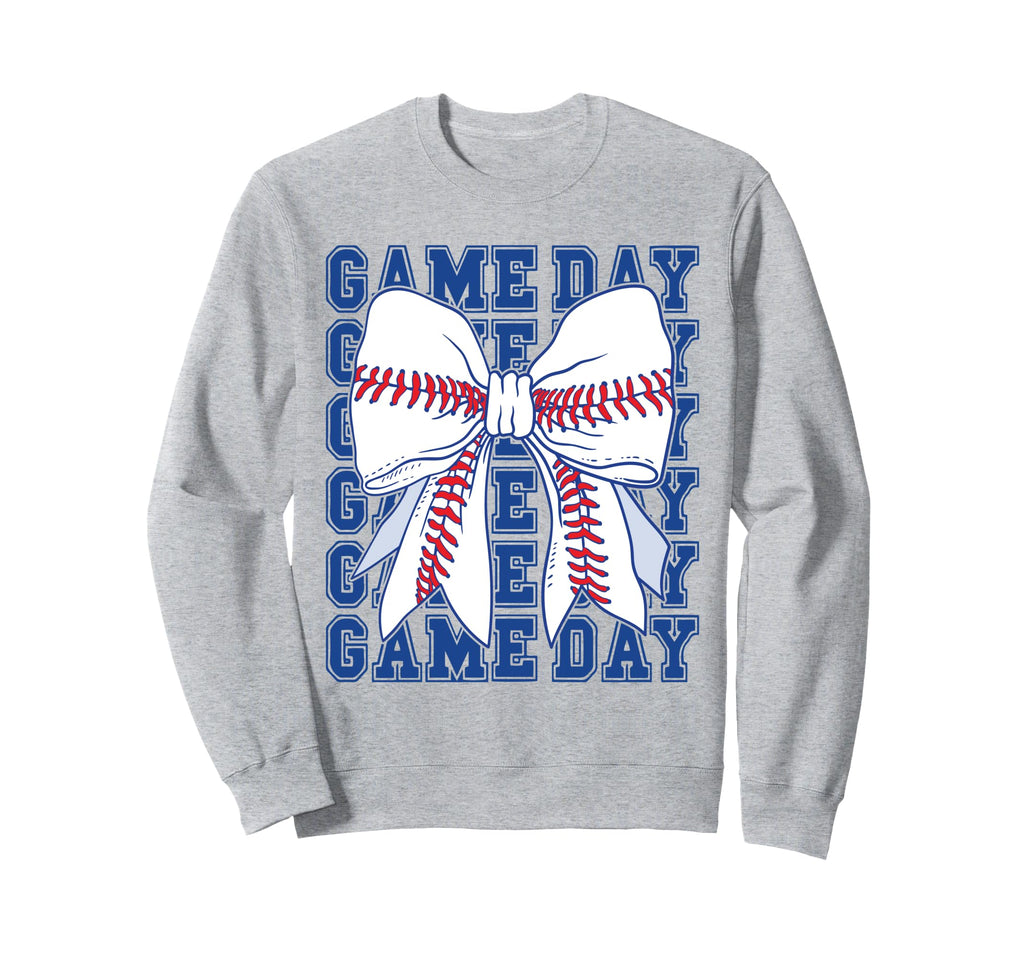 Game Day Baseball Mom Mother Sweatshirt - Unique Graphic Men Women - T-Shirt, Sweatshirt, Hoodie