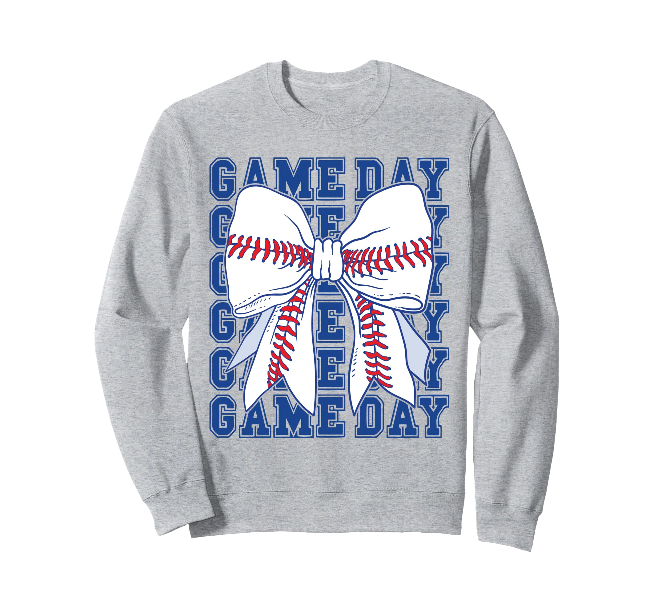 Game Day Baseball Mom Mother Sweatshirt - Unique Graphic Men Women - T-Shirt, Sweatshirt, Hoodie