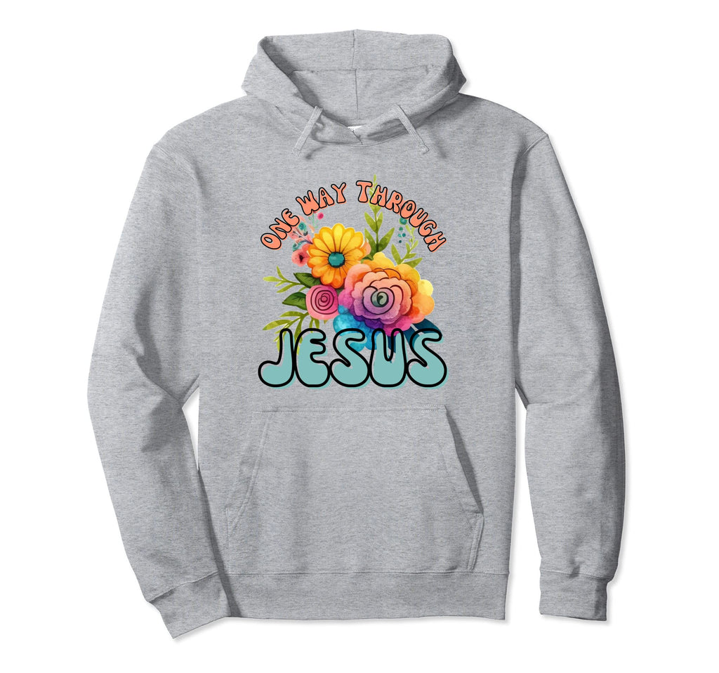 Christian Faith Worship Boho Way Through Hoodie - Trendy Graphic Men Women - T-Shirt, Sweatshirt, Hoodie