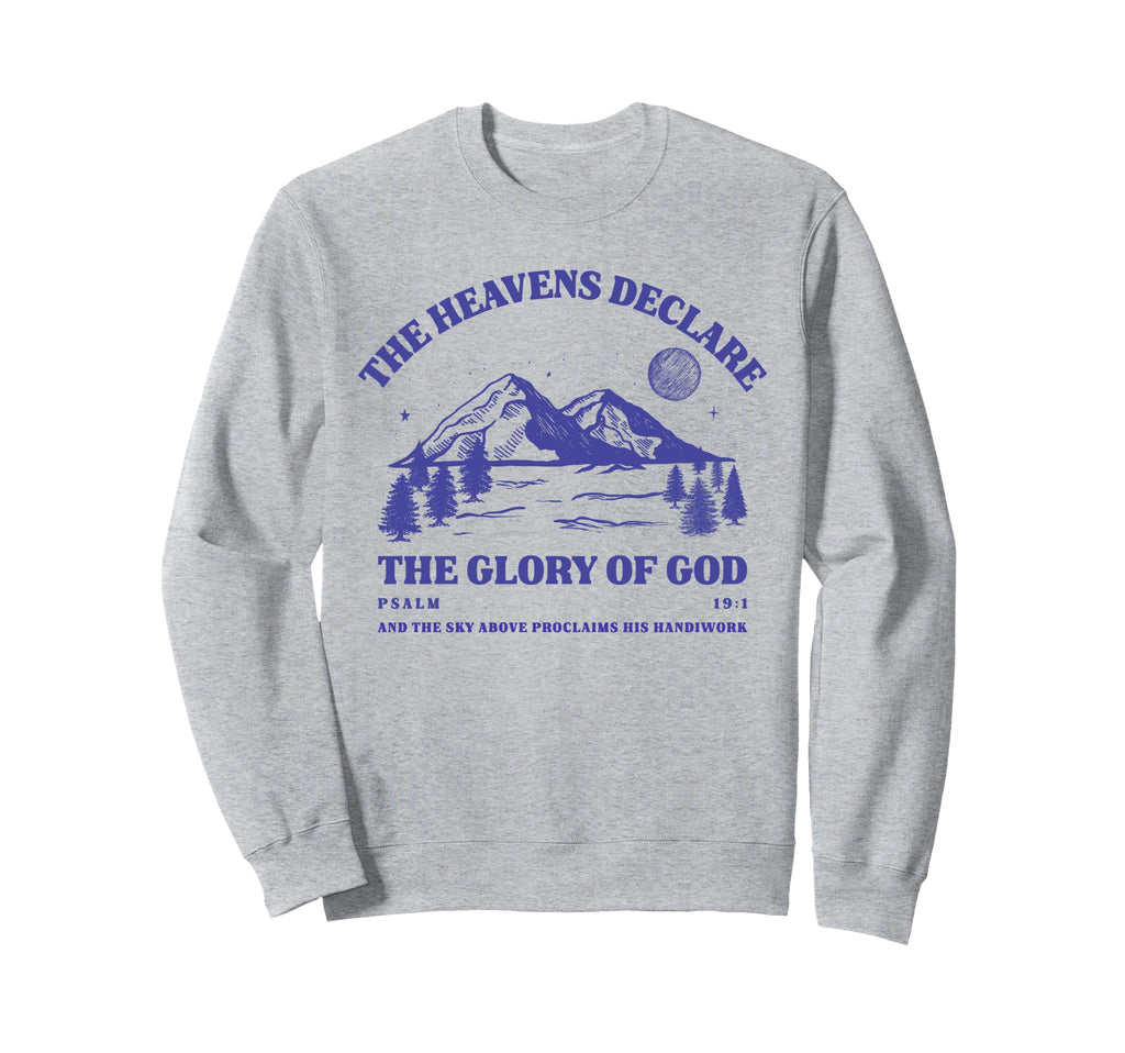 Boho Christian Camping Scripture Sweatshirt - Casual Everyday Wear Unisex - T-Shirt, Sweatshirt, Hoodie