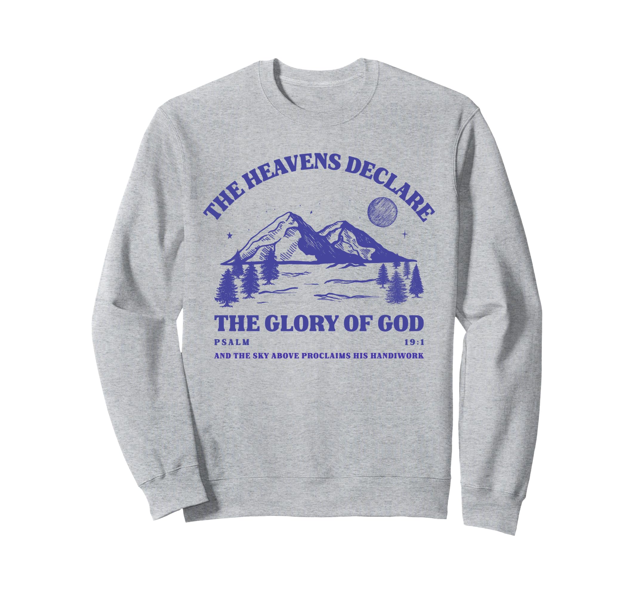 Boho Christian Camping Scripture Sweatshirt - Casual Everyday Wear Unisex - T-Shirt, Sweatshirt, Hoodie