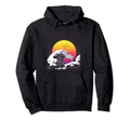 Great Wave Off Kanagawa Japanese Art Hoodie - Fun Novelty Design Men Women - T-Shirt, Sweatshirt, Hoodie