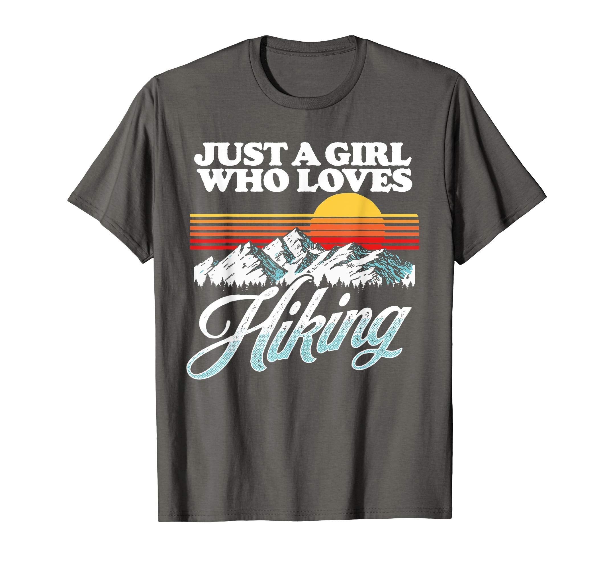 Just Who Loves Hiking Mountains T-Shirt - Custom Art Print for Adults - T-Shirt, Sweatshirt, Hoodie