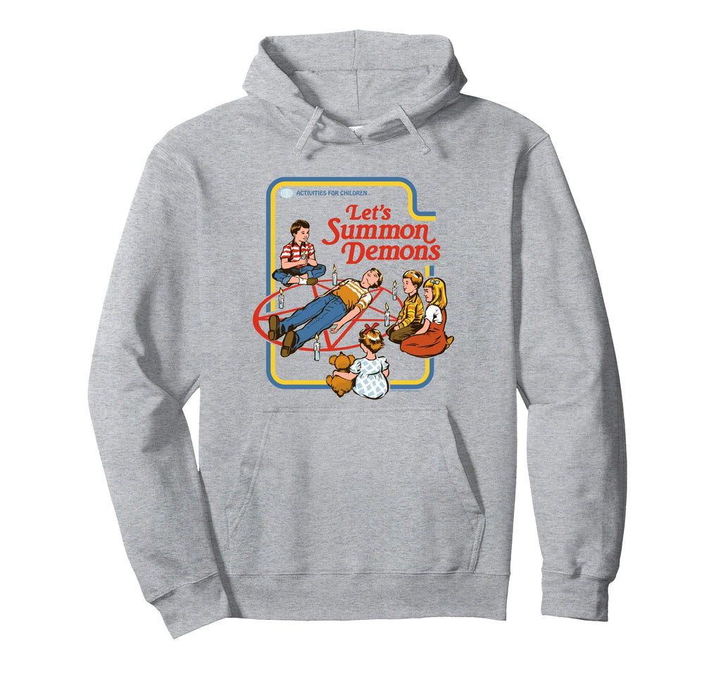 Steven Rhodes Lets Summon Demons Hoodie - Minimalist Print Unisex - T-Shirt, Sweatshirt, Hoodie
