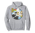 Surfing Ghost Banana Milk Cartons Japan Hoodie - Unique Graphic for Adults - T-Shirt, Sweatshirt, Hoodie
