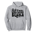 Groovy Boho Hippie Just Who Loves Ducks Hoodie - Aesthetic Graphic Unisex - T-Shirt, Sweatshirt, Hoodie