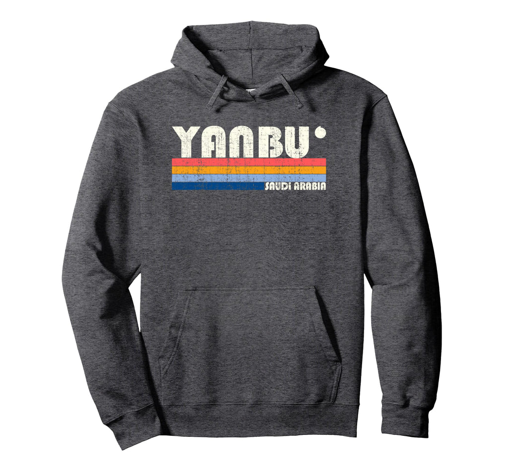 70S 80S Yanbu Saudi Arabia Hoodie - Trendy Graphic Men Women - T-Shirt, Sweatshirt, Hoodie