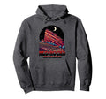 Red Rocks Amphitheater Moon Morrison Hoodie - Custom Art Print for Adults - T-Shirt, Sweatshirt, Hoodie