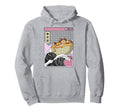 Cats Eating Ramen Kanagawa Wave Kawaii Hoodie - Fun Novelty Design Unisex - T-Shirt, Sweatshirt, Hoodie