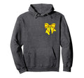 Softball Bow Game Day Coquette Front And Hoodie - Trendy Graphic Men Women - T-Shirt, Sweatshirt, Hoodie