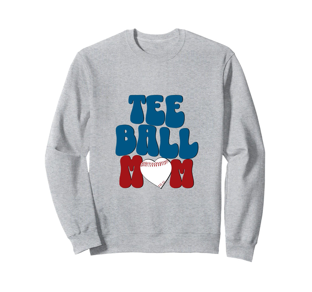Ball Mom Gift T Ball Mom Baseball Sweatshirt - Custom Art Print Unisex - T-Shirt, Sweatshirt, Hoodie