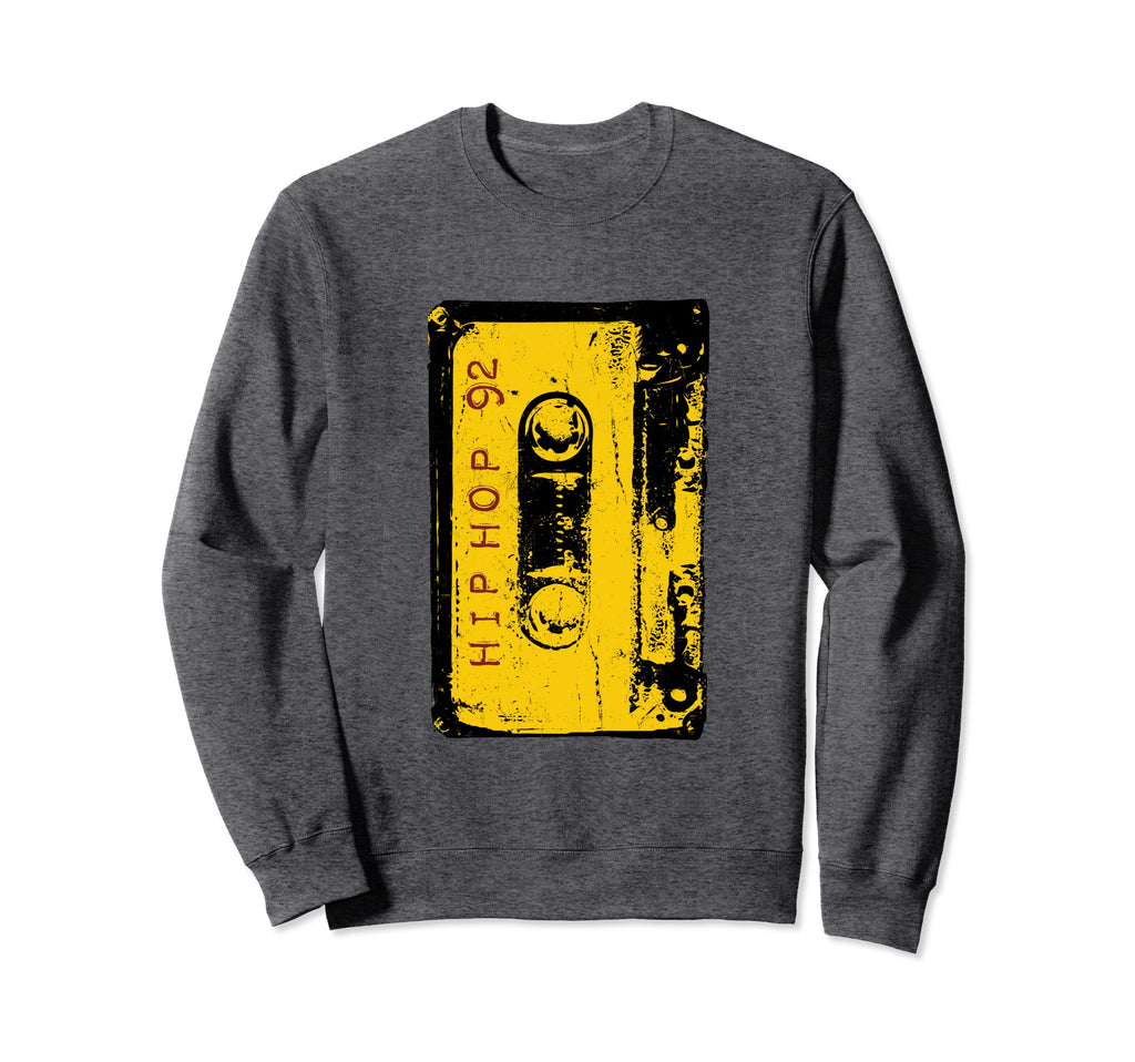 Hip Hop 90S Dj Rap Mixtape Sweatshirt - Minimalist Print for Adults - T-Shirt, Sweatshirt, Hoodie