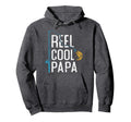 Fishing Papa Fathers Day Gift Hoodie - Novelty Apparel for Adults - T-Shirt, Sweatshirt, Hoodie