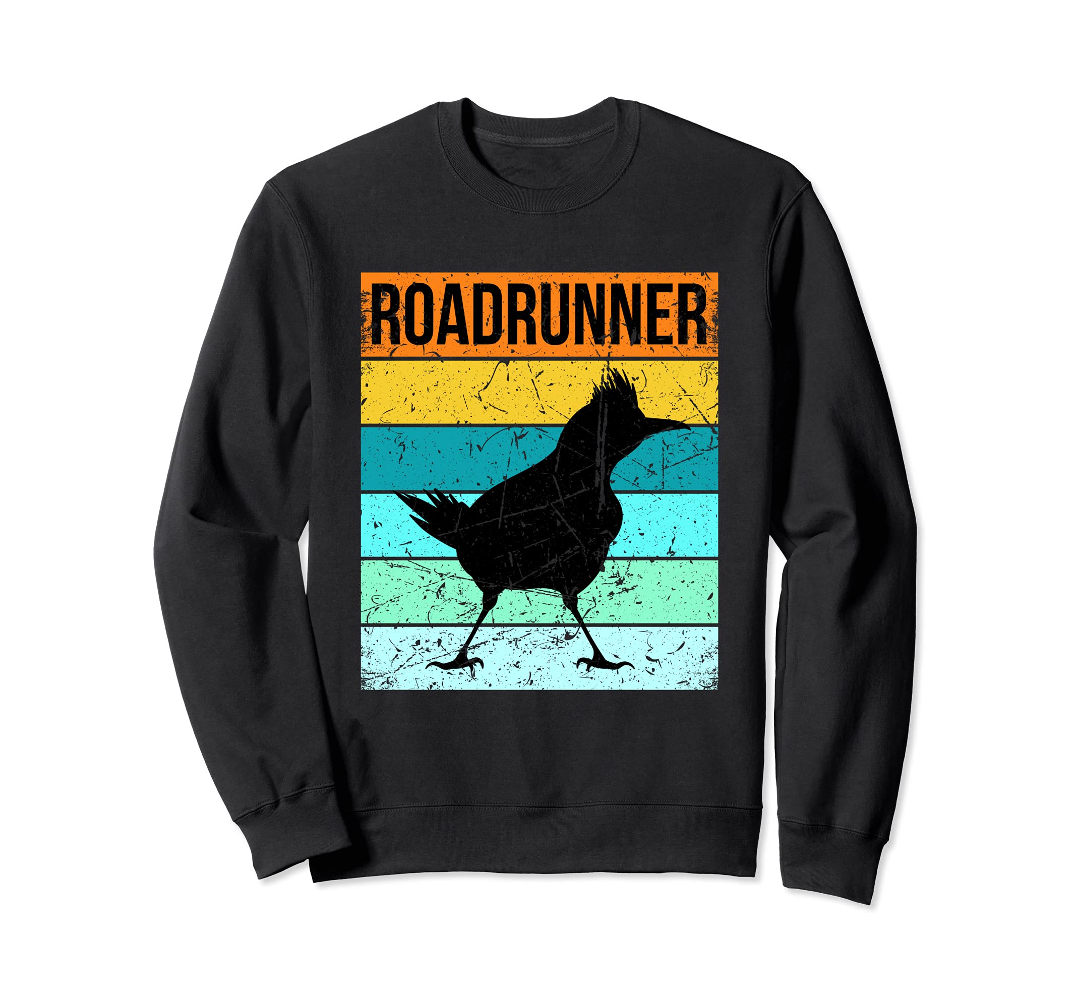 Roadrunner Road Runner Distressed Sweatshirt - Fun Novelty Design Men Women - T-Shirt, Sweatshirt, Hoodie