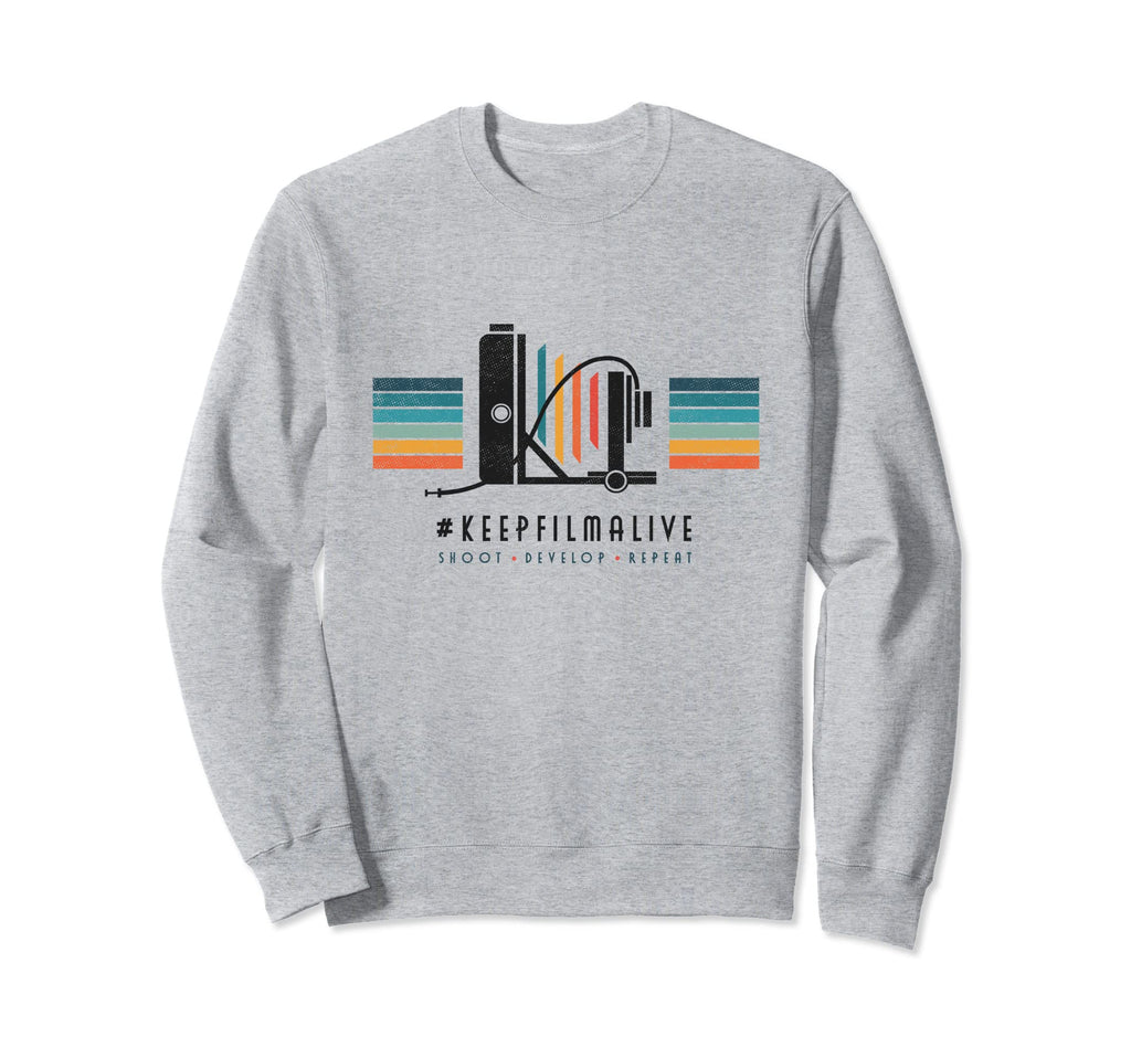 Large Format Field Camera Analog Sweatshirt - Aesthetic Graphic Men Women - T-Shirt, Sweatshirt, Hoodie