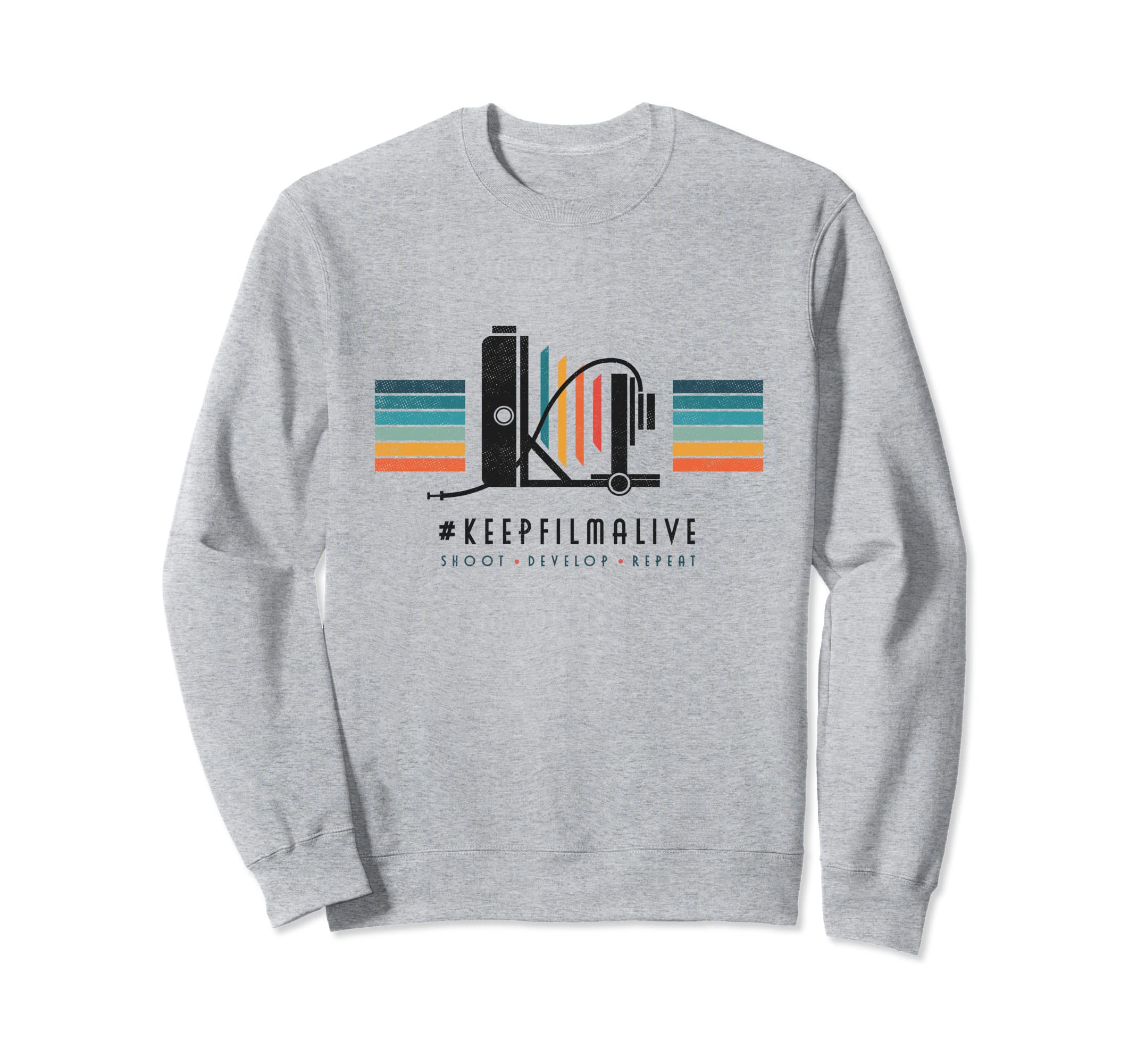 Large Format Field Camera Analog Sweatshirt - Aesthetic Graphic Men Women - T-Shirt, Sweatshirt, Hoodie