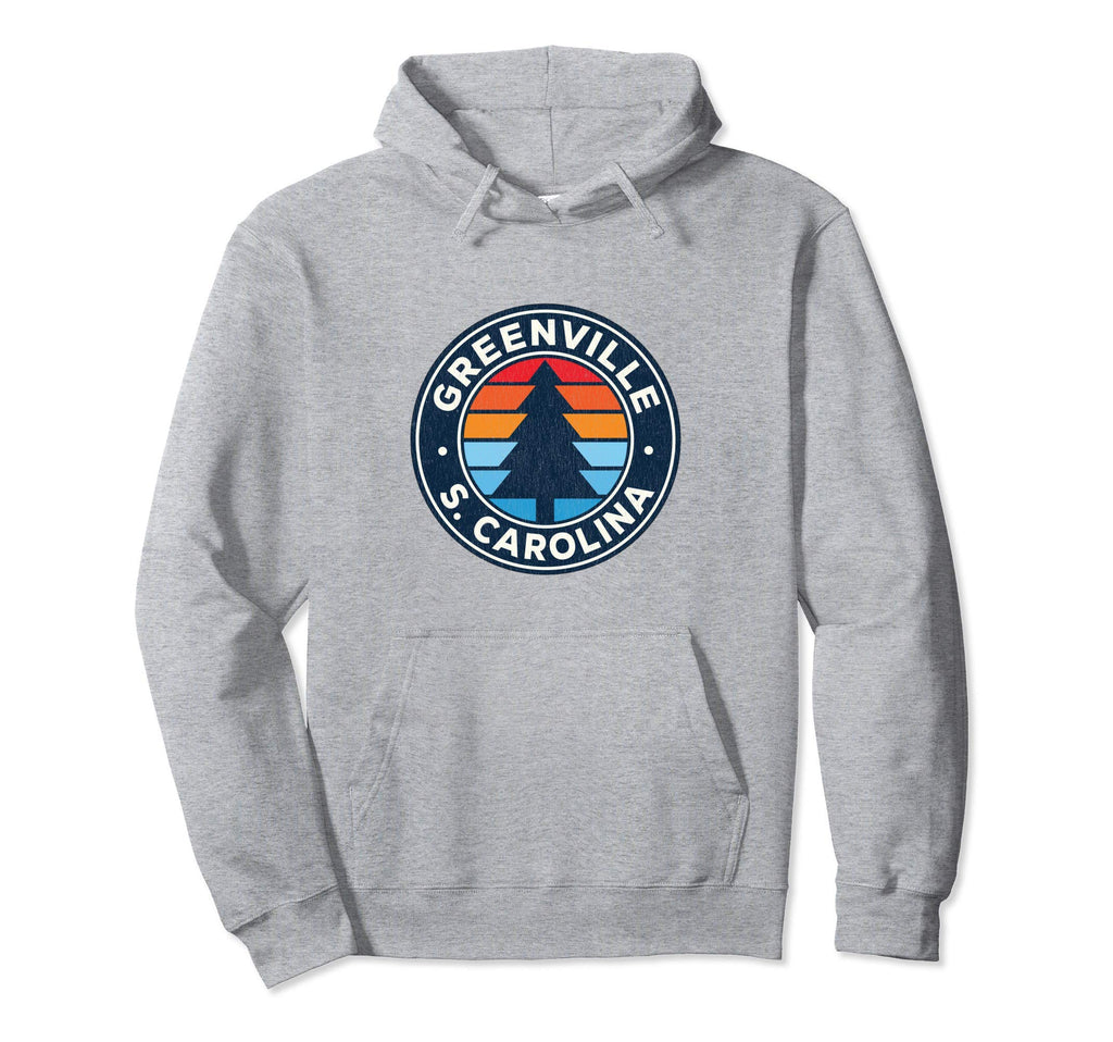 Greenville South Carolina Sc 70S Hoodie - Novelty Apparel Unisex - T-Shirt, Sweatshirt, Hoodie
