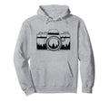 Photographer Camera Trees Nature Hoodie - Streetwear Style for Adults - T-Shirt, Sweatshirt, Hoodie