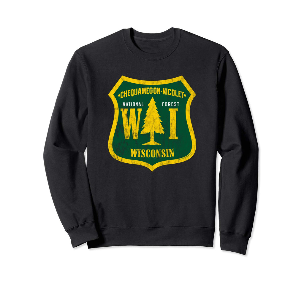 Chequamegon Nicolet National Forest Sweatshirt - Minimalist Print Unisex - T-Shirt, Sweatshirt, Hoodie