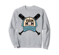 Womens Baseball Mom Mama Mothers Sweatshirt - Casual Everyday Wear Unisex - T-Shirt, Sweatshirt, Hoodie