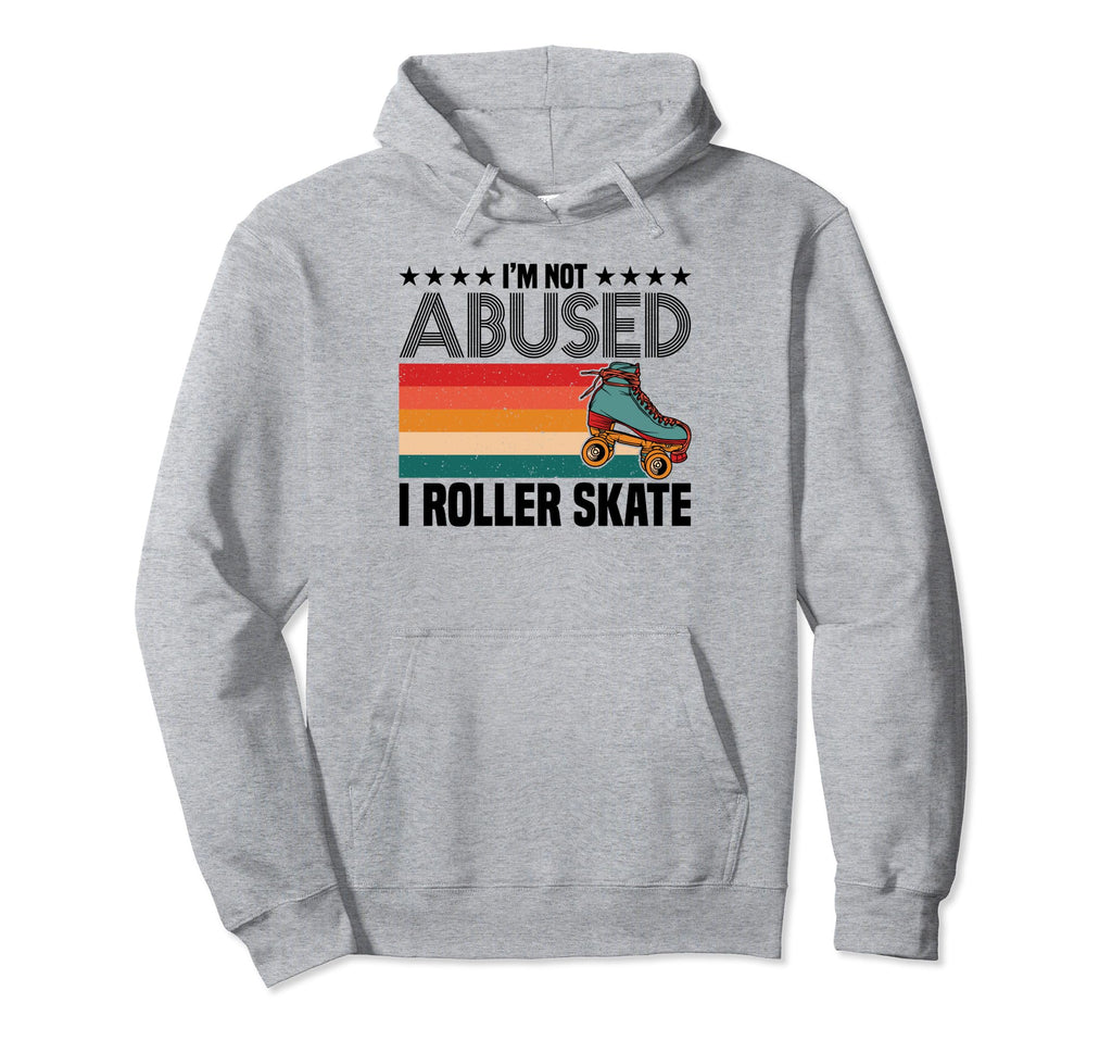 Roller Disco Rollerskate Skating Party Hoodie - Minimalist Print for Adults - T-Shirt, Sweatshirt, Hoodie