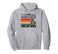 Roller Disco Rollerskate Skating Party Hoodie - Minimalist Print for Adults - T-Shirt, Sweatshirt, Hoodie