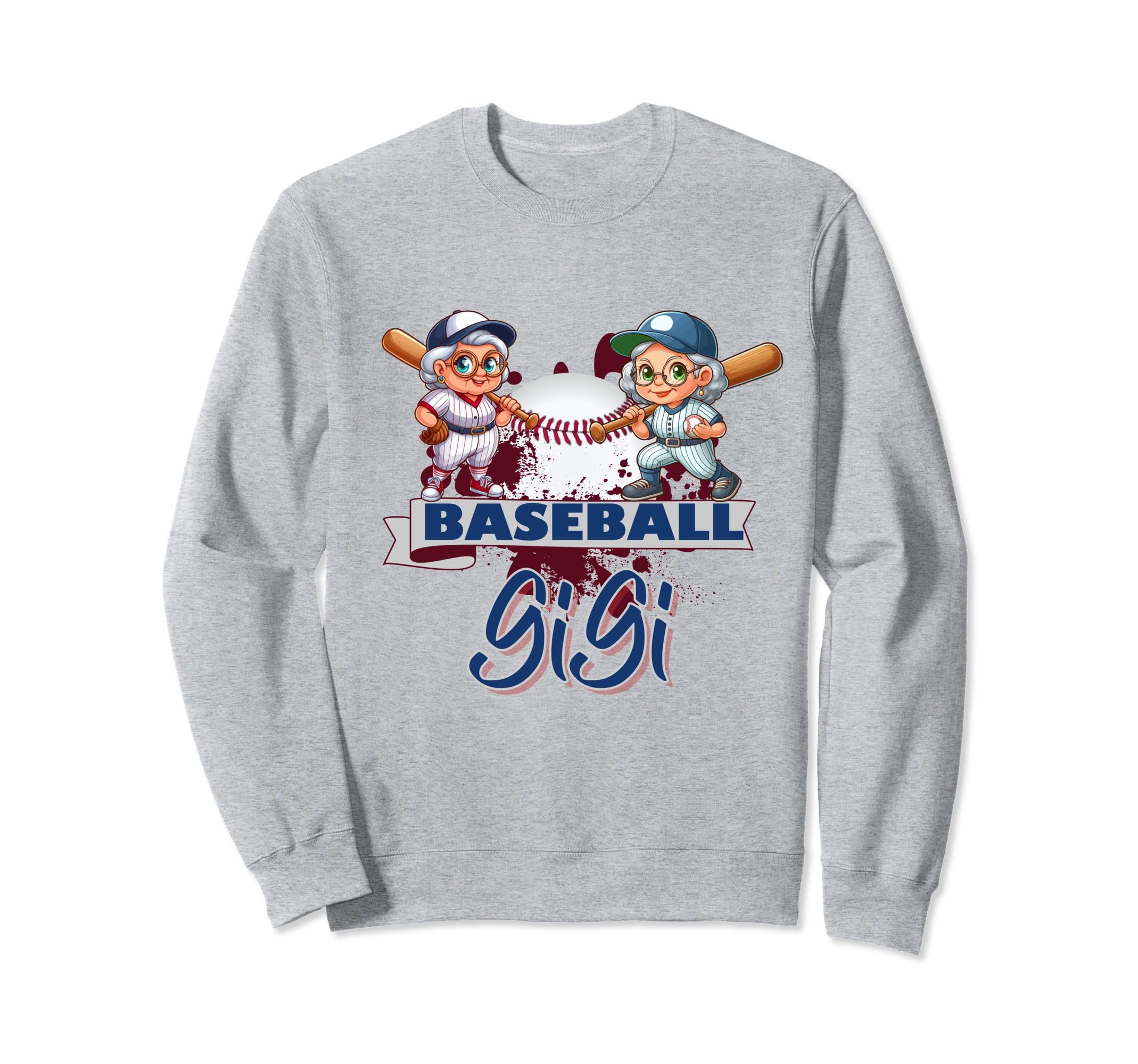 Baseball Gigi Mothers Day Sweatshirt - Casual Everyday Wear for Adults - T-Shirt, Sweatshirt, Hoodie