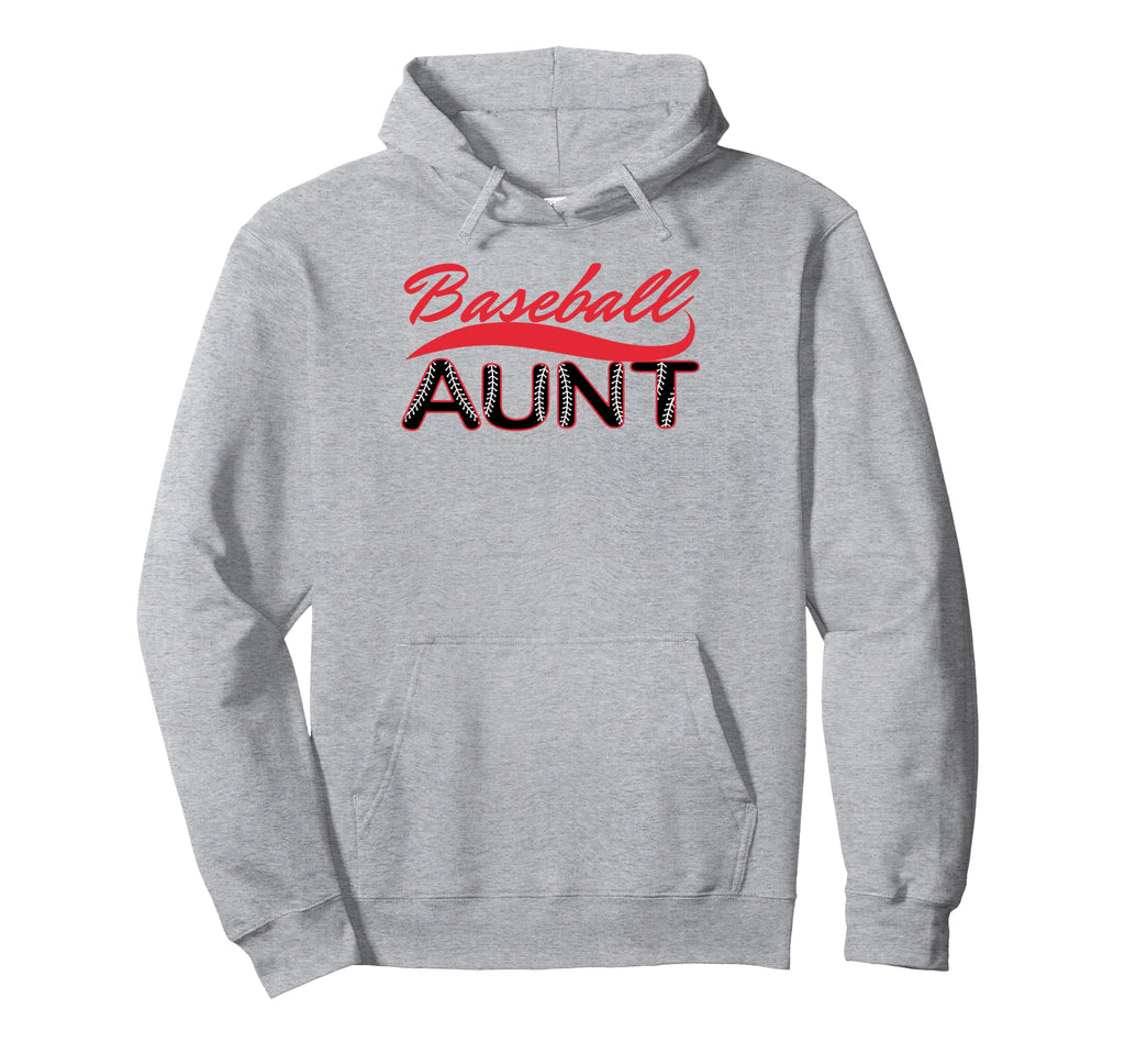 Baseball Aunt Family Matching Aunt Hoodie - Aesthetic Graphic Unisex - T-Shirt, Sweatshirt, Hoodie