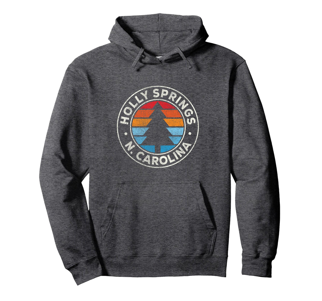 Holly Springs North Carolina Nc 70S Hoodie - Streetwear Style Men Women - T-Shirt, Sweatshirt, Hoodie