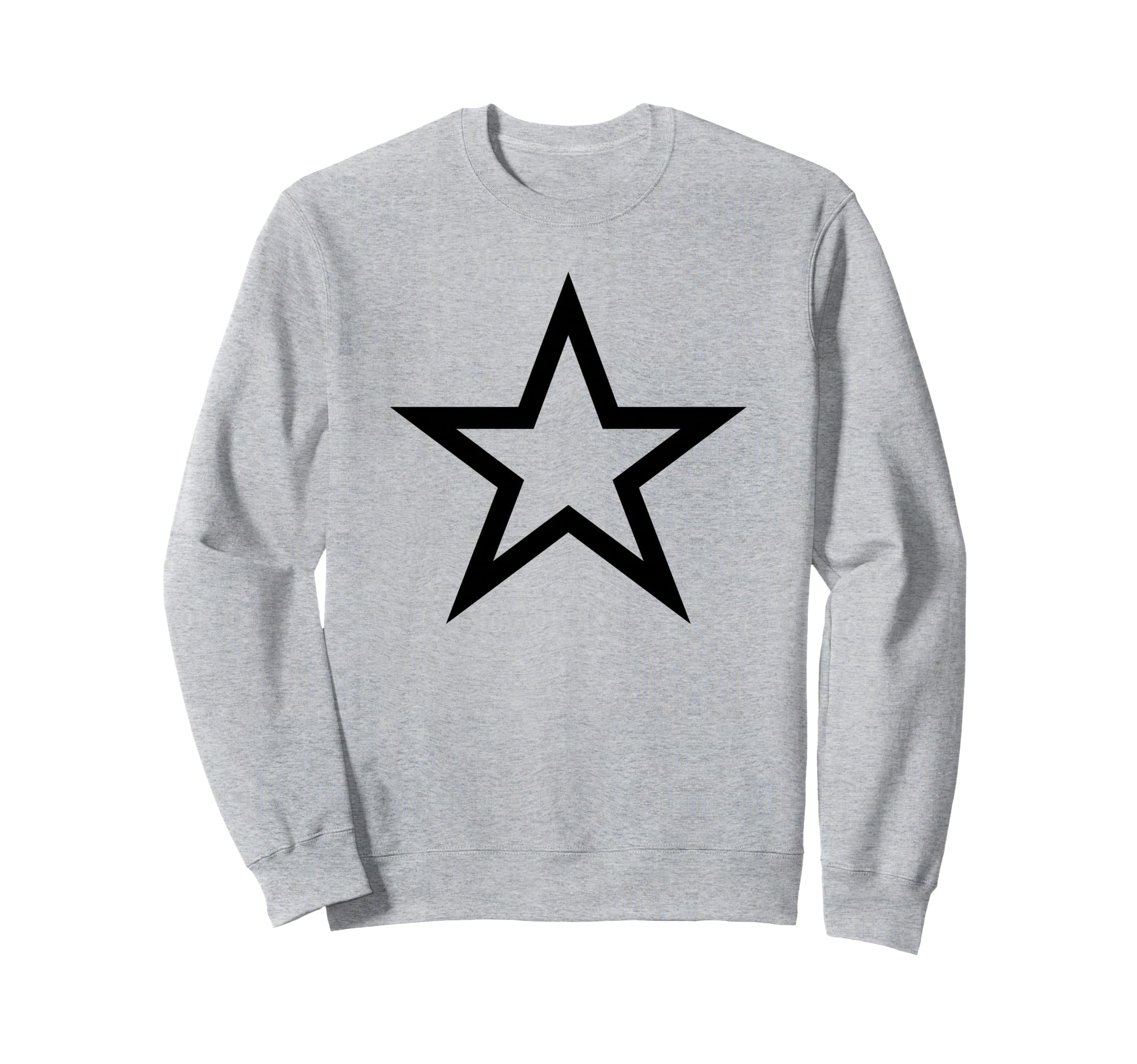 Black Star Y2K Aesthetic Sweatshirt - Aesthetic Graphic for Adults - T-Shirt, Sweatshirt, Hoodie